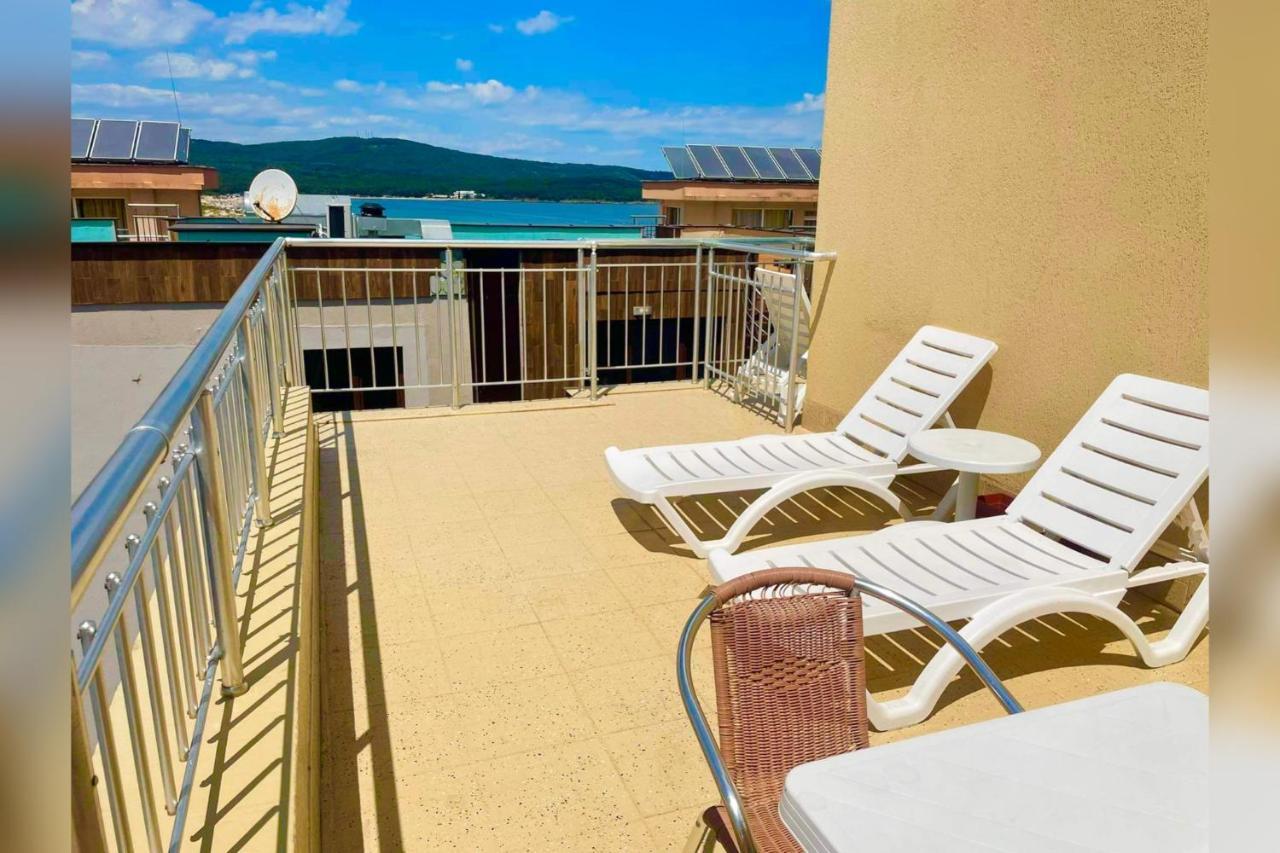 Sunset View Przy Samym Morzu Plazy Apartment Primorsko Exterior photo